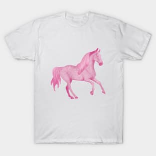 Pink horse T-Shirt